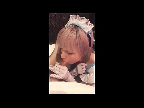 ❤️ 日本偶像 [mayuka]，法國女僕服裝，第 1 部分，口交和用乳液混蛋 ❤❌ 他媽的 在 zh-tw.hentai-for.ru ️❤